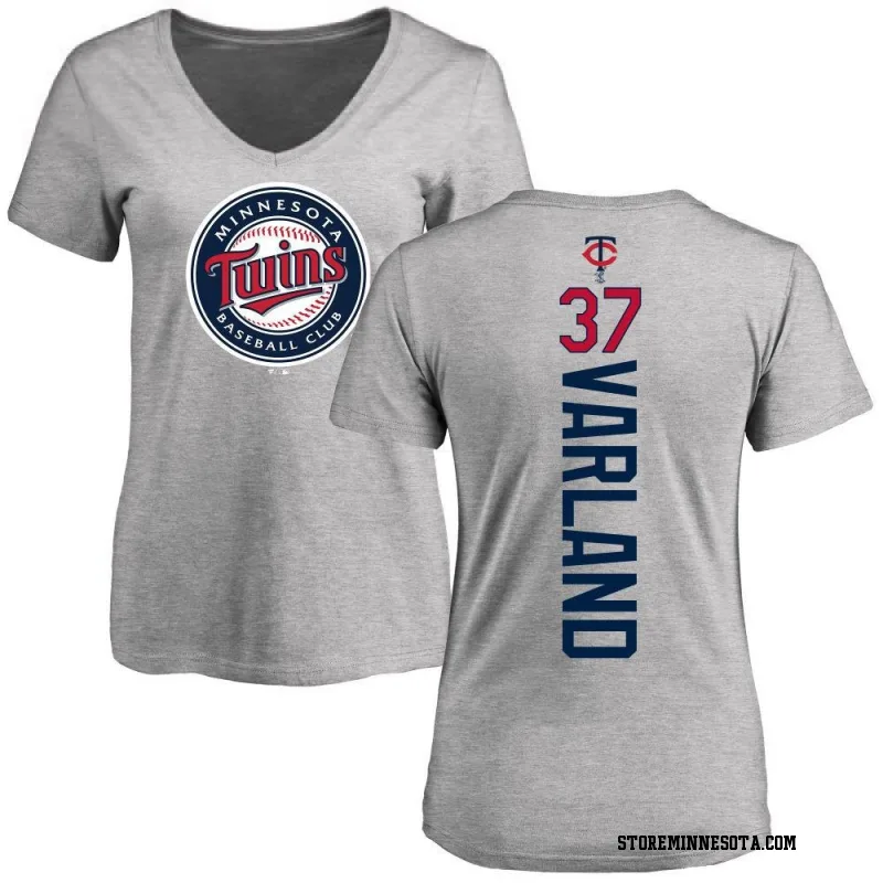 Ash Women's Louie Varland Minnesota Twins Backer Slim Fit T-Shirt