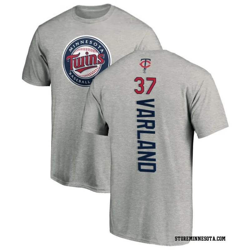 Ash Youth Louie Varland Minnesota Twins Backer T-Shirt