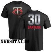 Black Men's Carlos Santana Minnesota Twins Midnight Mascot T-Shirt