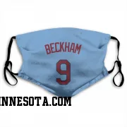 Light Blue Minnesota Twins  Tim Beckham  Face Mask (With 2 Free PM2.5 Filters)